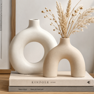 Nordic Ceramic Vase Set